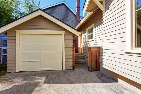 Garage Siding Replacement in Huntersville