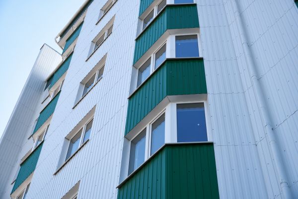 Corrugated Metal Siding Repair in Huntersville