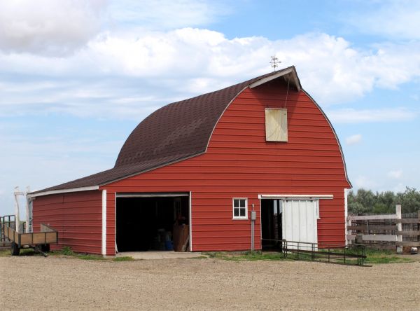 Metal Barn Siding Installation in Huntersville