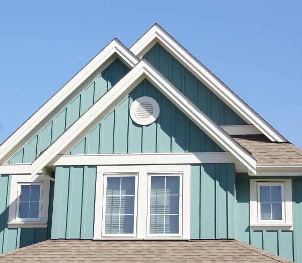 Batten Siding Repair in Huntersville
